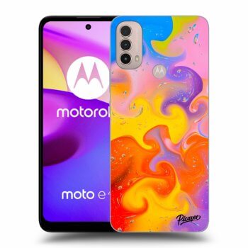 Obal pre Motorola Moto E40 - Bubbles