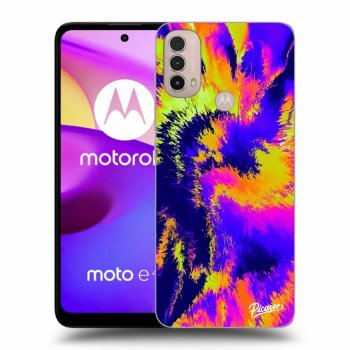Obal pre Motorola Moto E40 - Burn