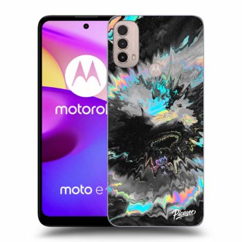 Picasee silikónový čierny obal pre Motorola Moto E40 - Magnetic