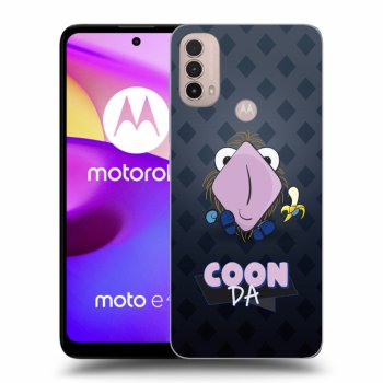Obal pre Motorola Moto E40 - COONDA chlupatka - tmavá