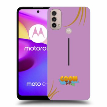 Picasee silikónový čierny obal pre Motorola Moto E40 - COONDA růžovka