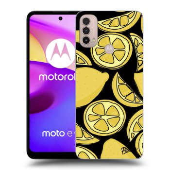 Obal pre Motorola Moto E40 - Lemon