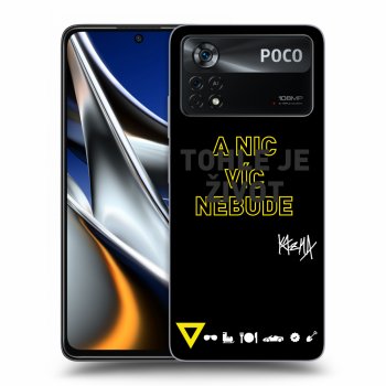 Obal pre Xiaomi Poco M4 Pro - Kazma - TOHLE JE ŽIVOT A NIC VÍC NEBUDE