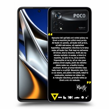 Obal pre Xiaomi Poco M4 Pro - Kazma - BUĎTE TROCHU YESMANI