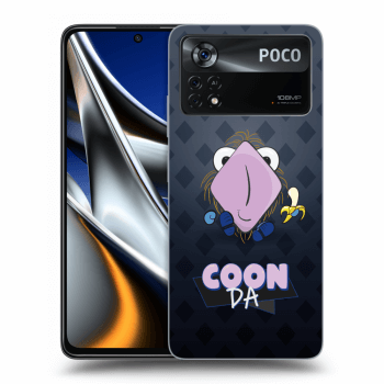 Obal pre Xiaomi Poco M4 Pro - COONDA chlupatka - tmavá