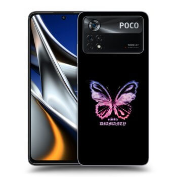Obal pre Xiaomi Poco M4 Pro - Diamanty Purple