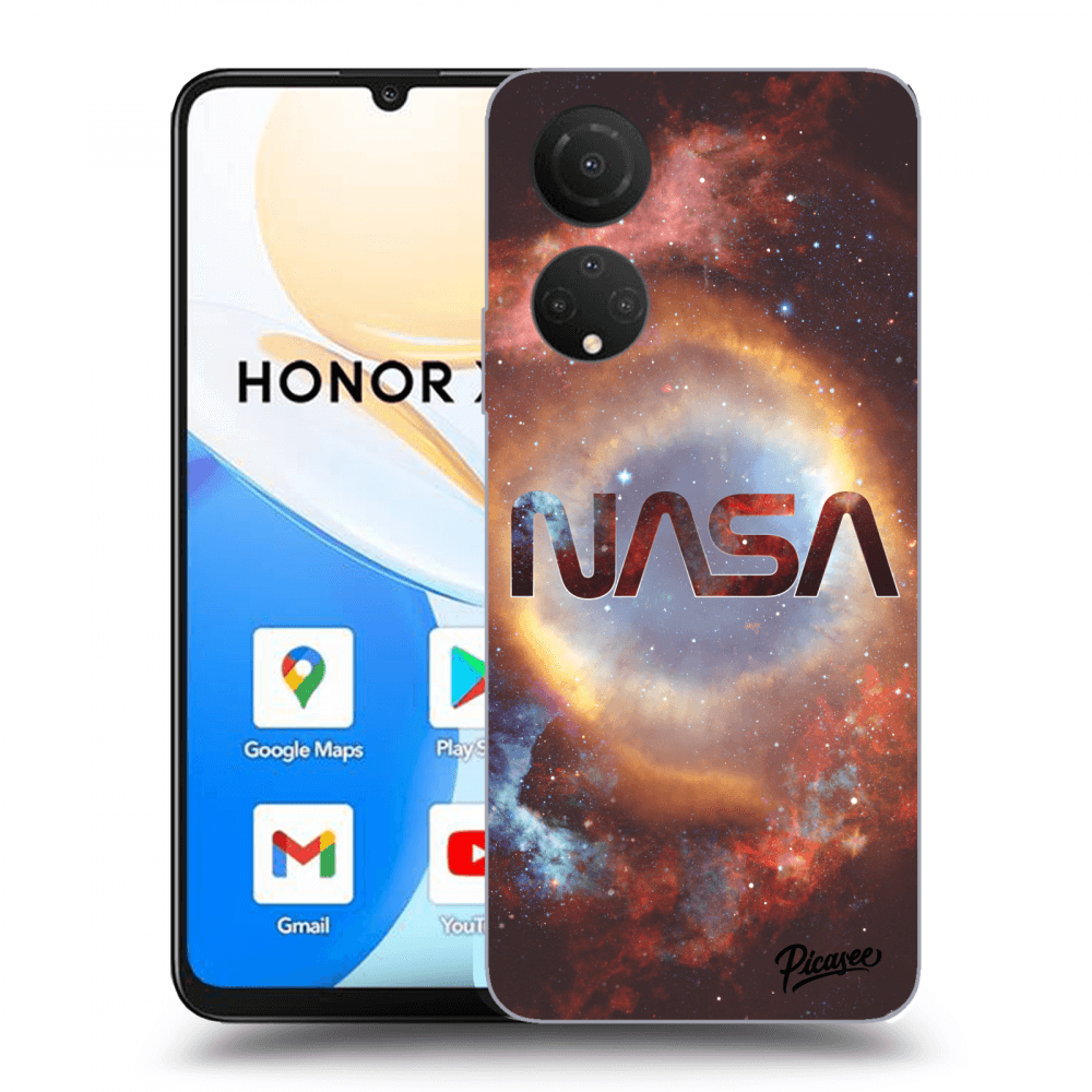 Picasee silikónový prehľadný obal pre Honor X7 - Nebula