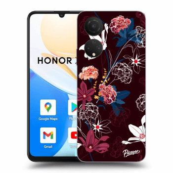 Picasee silikónový prehľadný obal pre Honor X7 - Dark Meadow