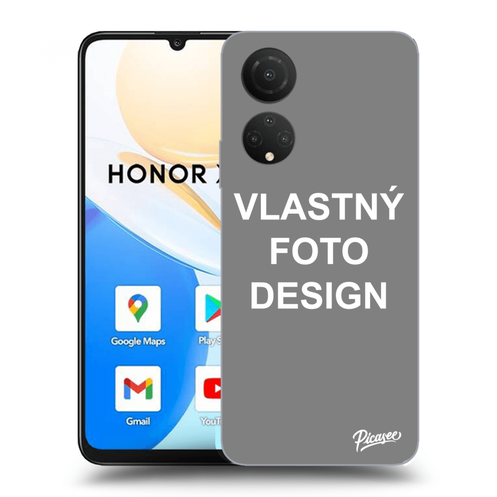 Picasee silikónový prehľadný obal pre Honor X7 - Vlastný fotka/motiv