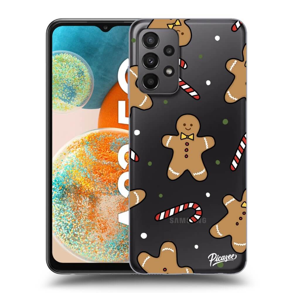 Picasee silikónový prehľadný obal pre Samsung Galaxy A23 A235F 4G - Gingerbread