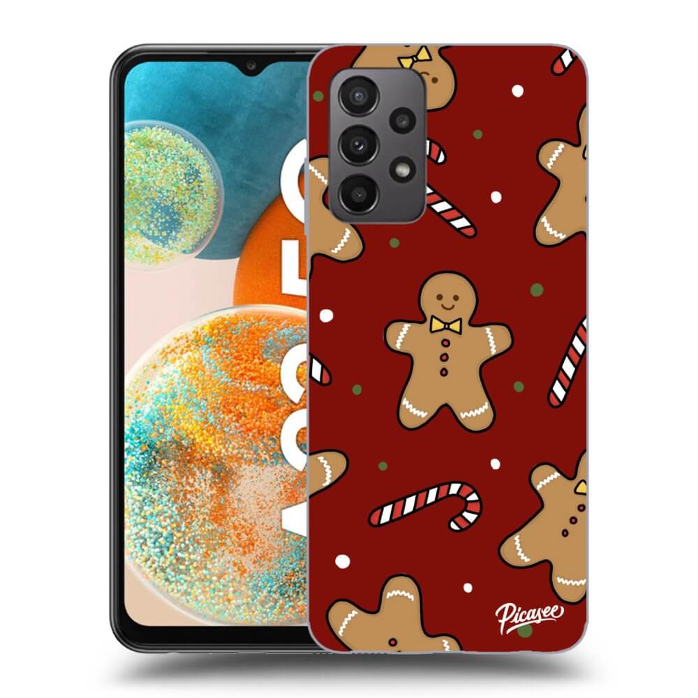 Picasee silikónový prehľadný obal pre Samsung Galaxy A23 A235F 4G - Gingerbread 2