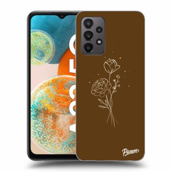 Picasee ULTIMATE CASE pro Samsung Galaxy A23 A235F 4G - Brown flowers