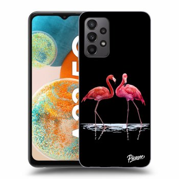 Picasee ULTIMATE CASE pro Samsung Galaxy A23 A235F 4G - Flamingos couple