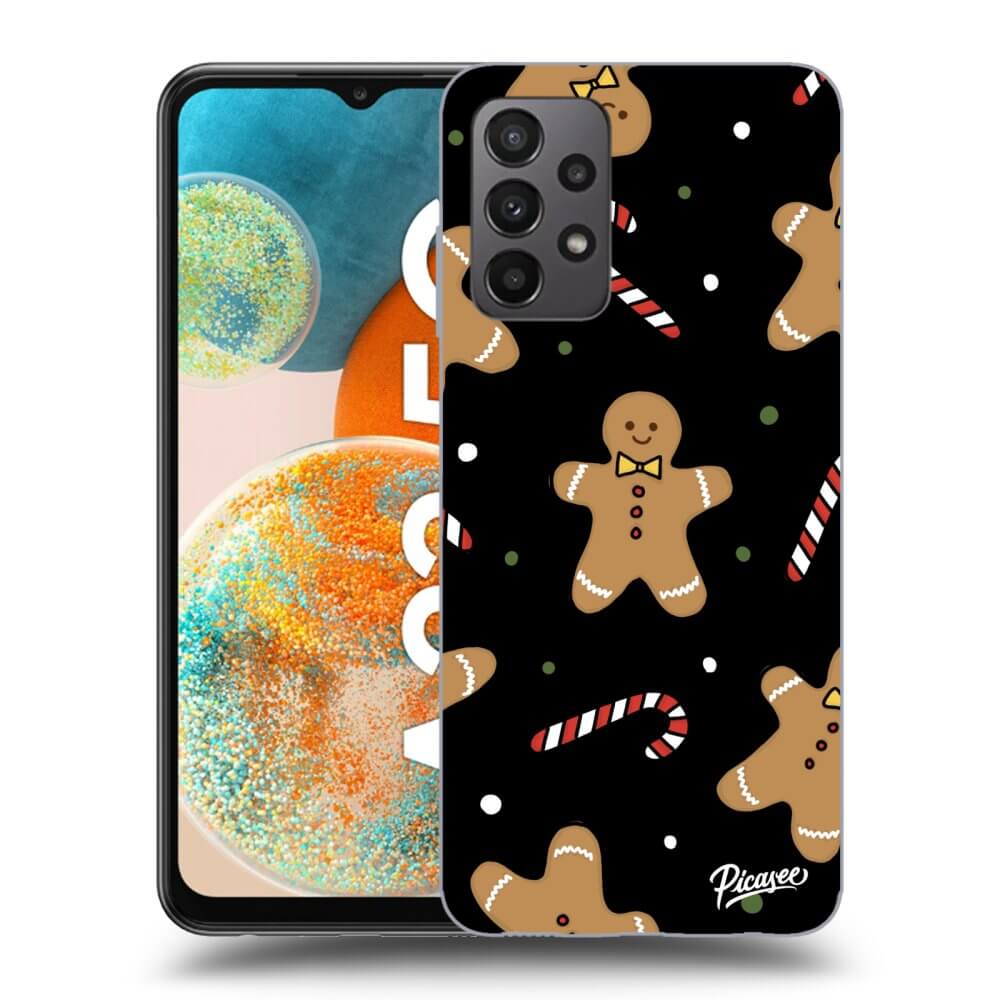Picasee silikónový čierny obal pre Samsung Galaxy A23 A236B 5G - Gingerbread