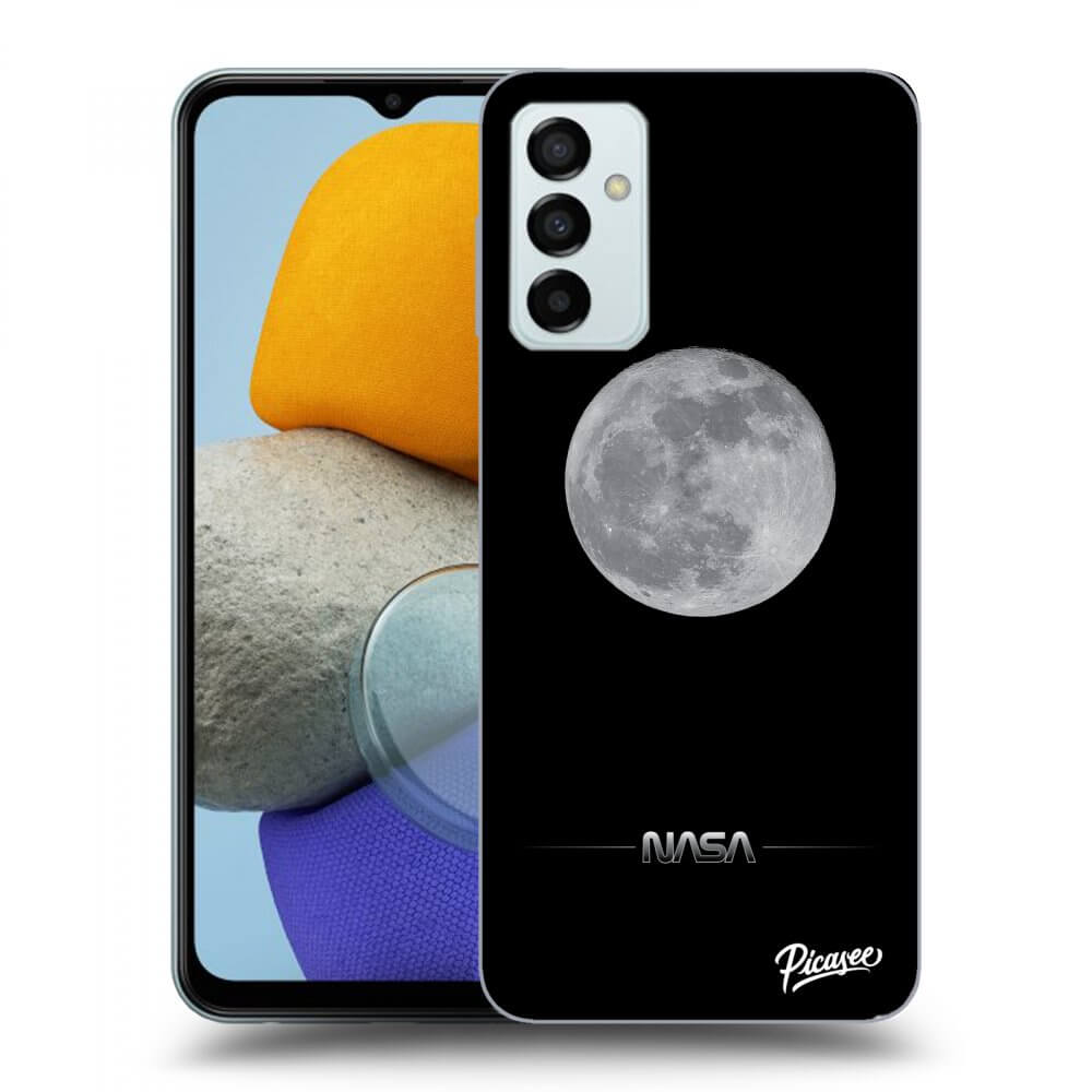 Picasee silikónový čierny obal pre Samsung Galaxy M23 5G - Moon Minimal