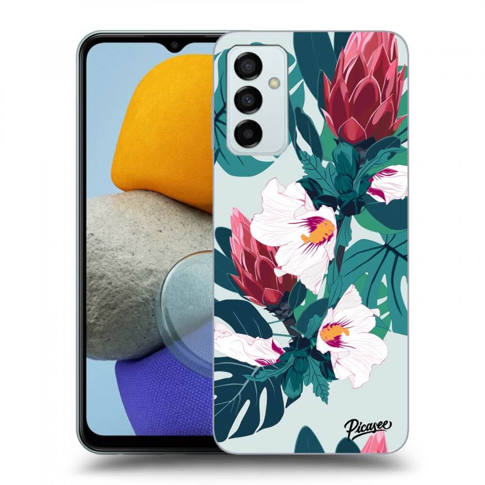 Picasee silikónový prehľadný obal pre Samsung Galaxy M23 5G - Rhododendron