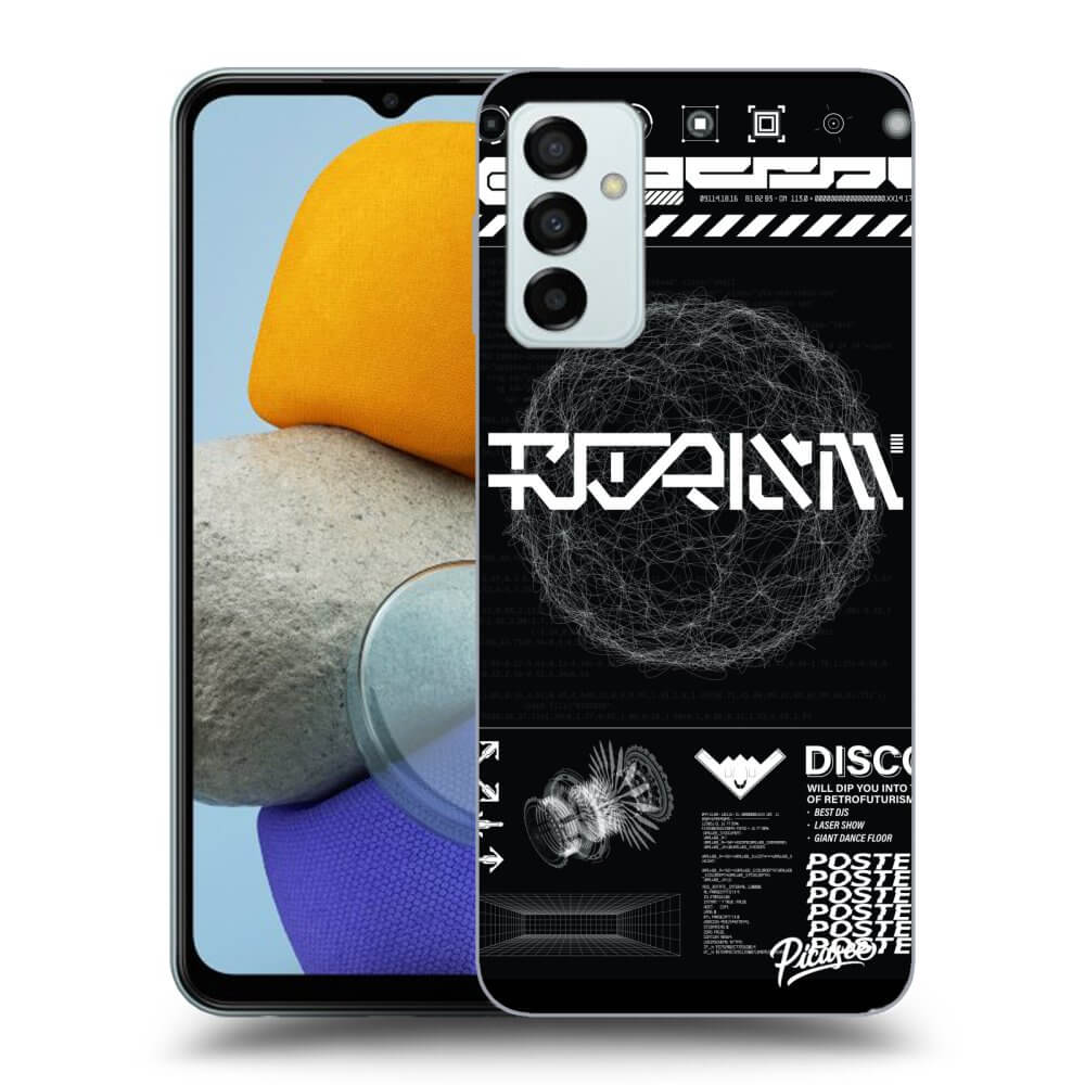 Picasee silikónový čierny obal pre Samsung Galaxy M23 5G - BLACK DISCO