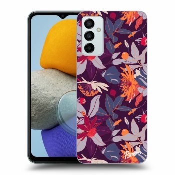 Obal pre Samsung Galaxy M23 5G - Purple Leaf