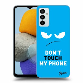 Obal pre Samsung Galaxy M23 5G - Angry Eyes - Blue
