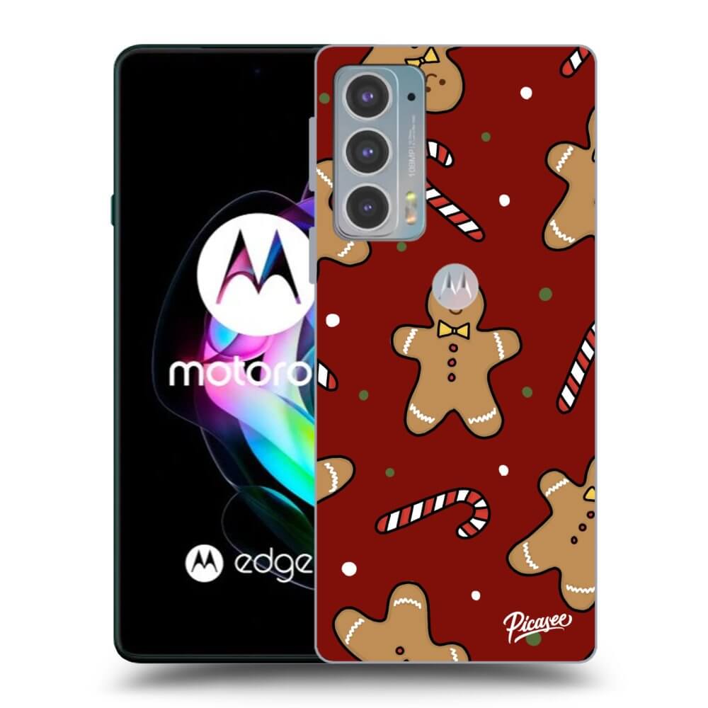 Picasee silikónový prehľadný obal pre Motorola Edge 20 - Gingerbread 2
