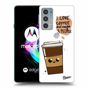 Obal pre Motorola Edge 20 - Cute coffee