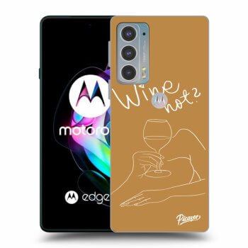 Obal pre Motorola Edge 20 - Wine not