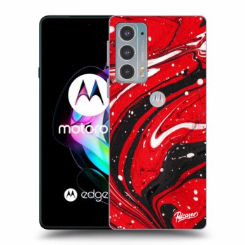 Obal pre Motorola Edge 20 - Red black