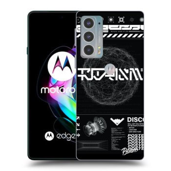 Picasee silikónový čierny obal pre Motorola Edge 20 - BLACK DISCO