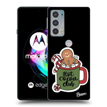 Picasee silikónový čierny obal pre Motorola Edge 20 - Hot Cocoa Club