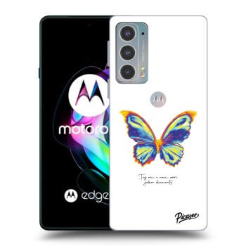 Obal pre Motorola Edge 20 - Diamanty White