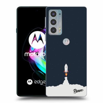 Picasee silikónový čierny obal pre Motorola Edge 20 - Astronaut 2