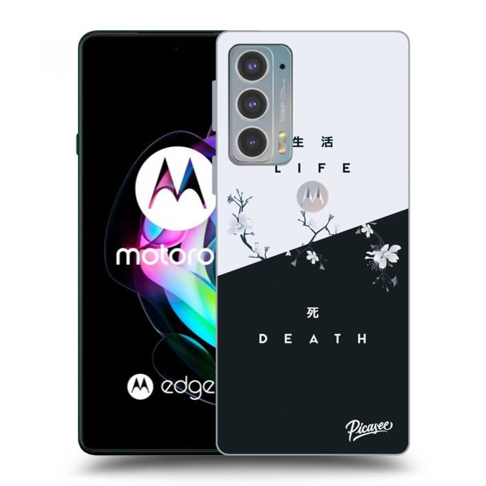 Picasee silikónový čierny obal pre Motorola Edge 20 - Life - Death