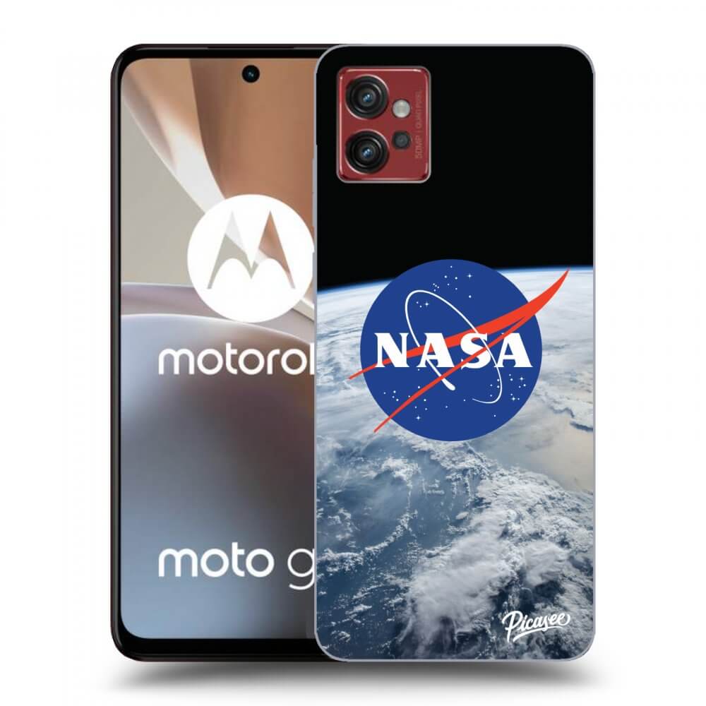 Picasee silikónový prehľadný obal pre Motorola Moto G32 - Nasa Earth