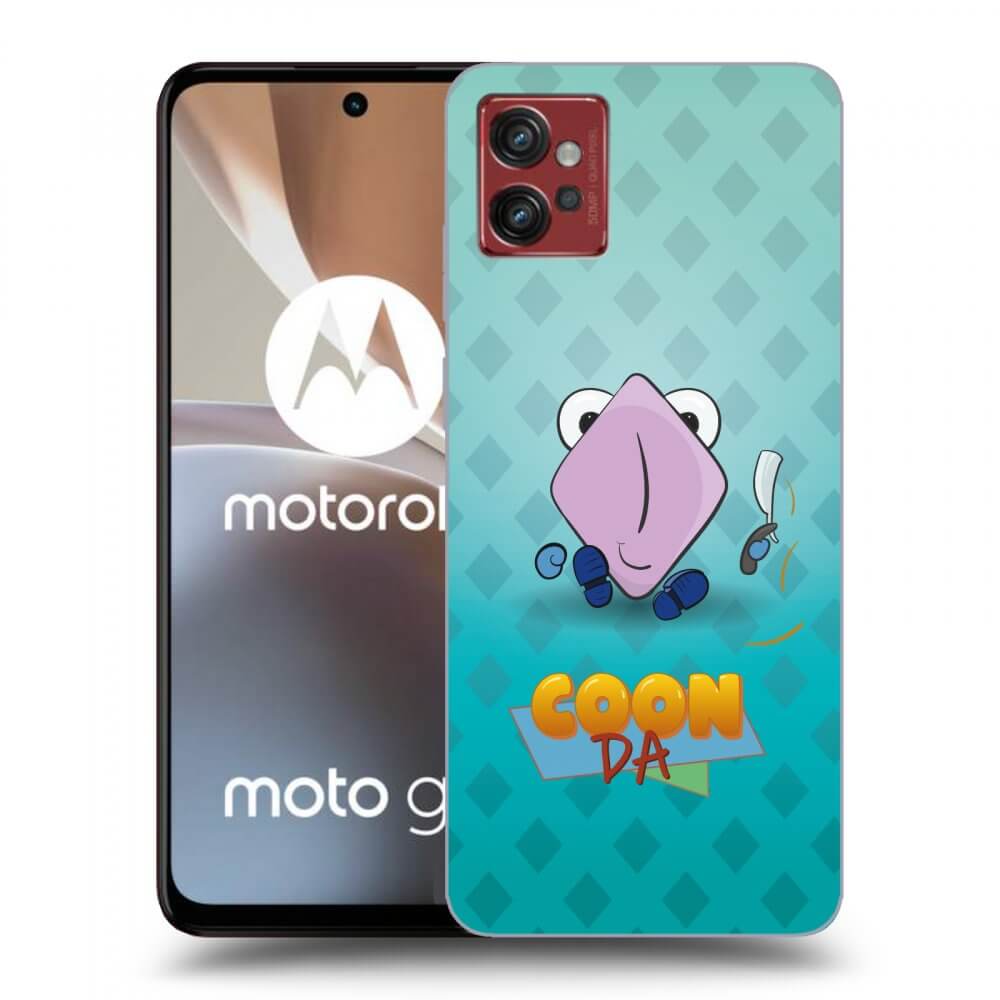 Picasee silikónový čierny obal pre Motorola Moto G32 - COONDA holátko - světlá