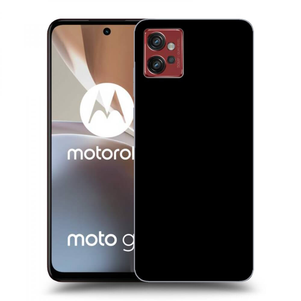 Picasee silikónový čierny obal pre Motorola Moto G32 - Separ - Black On Black 1