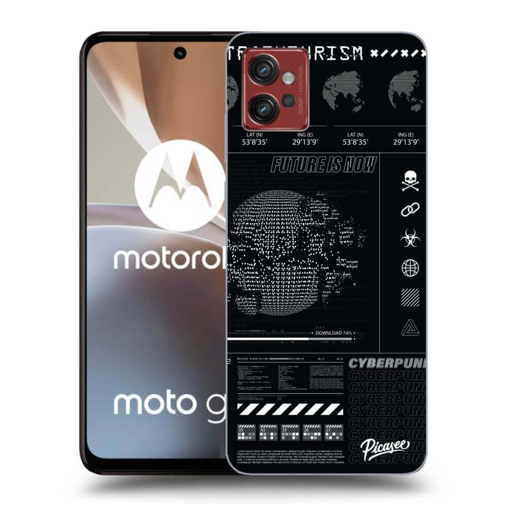 Picasee silikónový čierny obal pre Motorola Moto G32 - FUTURE