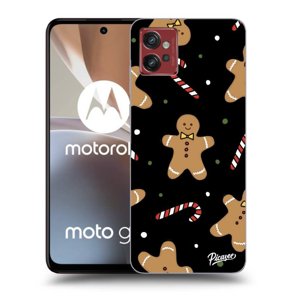 Picasee silikónový čierny obal pre Motorola Moto G32 - Gingerbread