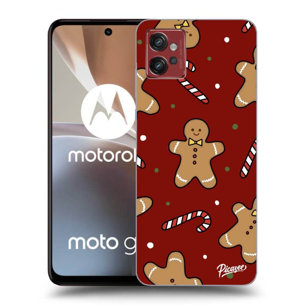 Picasee silikónový čierny obal pre Motorola Moto G32 - Gingerbread 2