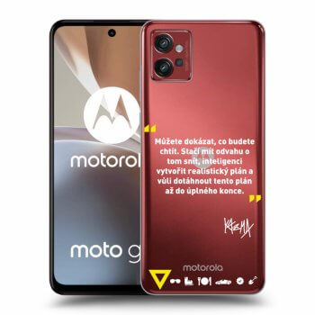 Obal pre Motorola Moto G32 - Kazma - MŮŽETE DOKÁZAT, CO BUDETE CHTÍT