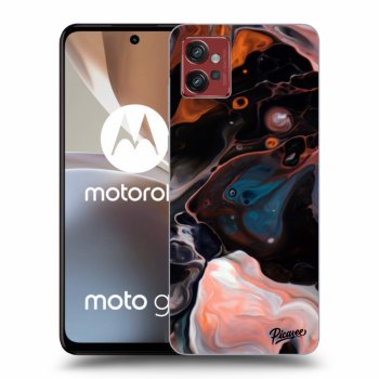 Picasee silikónový čierny obal pre Motorola Moto G32 - Cream