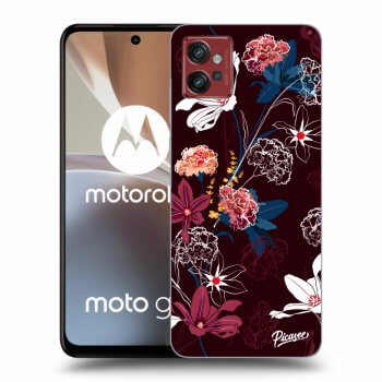 Picasee silikónový prehľadný obal pre Motorola Moto G32 - Dark Meadow