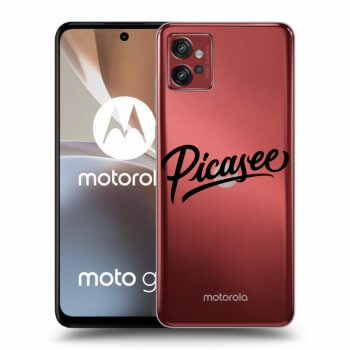 Picasee silikónový prehľadný obal pre Motorola Moto G32 - Picasee - black