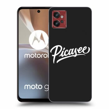 Picasee silikónový čierny obal pre Motorola Moto G32 - Picasee - White