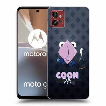 Picasee silikónový prehľadný obal pre Motorola Moto G32 - COONDA holátko - tmavá