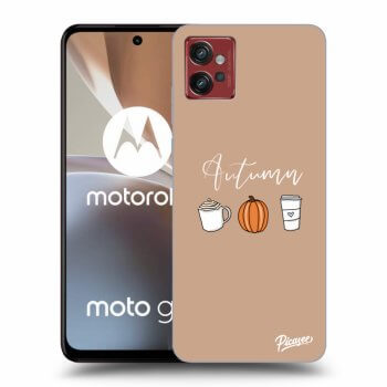 Picasee silikónový prehľadný obal pre Motorola Moto G32 - Autumn