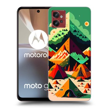 Picasee silikónový čierny obal pre Motorola Moto G32 - Alaska