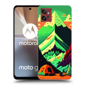 Picasee silikónový čierny obal pre Motorola Moto G32 - Whistler
