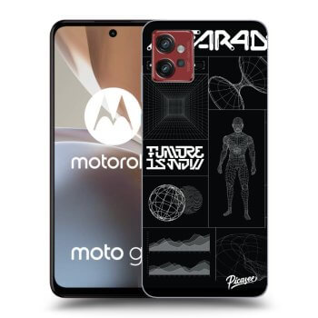 Picasee silikónový čierny obal pre Motorola Moto G32 - BLACK BODY