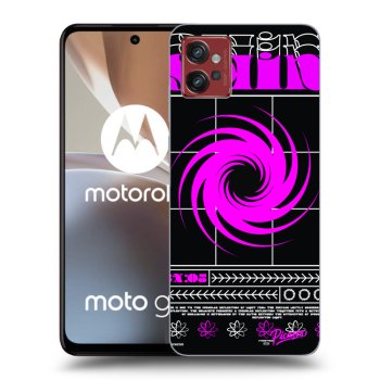 Picasee silikónový čierny obal pre Motorola Moto G32 - SHINE