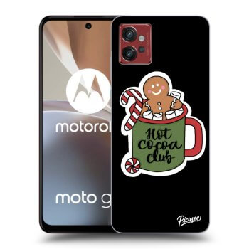 Picasee silikónový čierny obal pre Motorola Moto G32 - Hot Cocoa Club